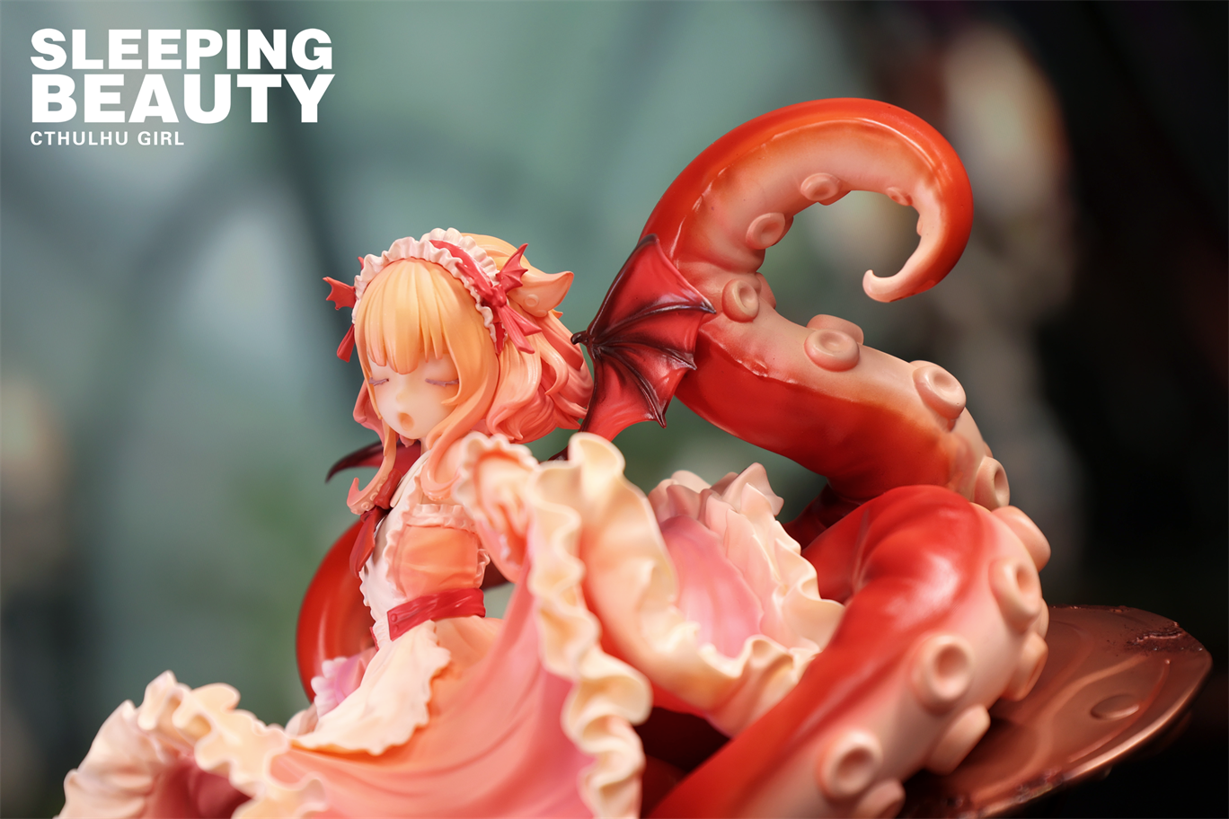 【Pre-sale】Sleeping Beauty-Cthulhu Girl-Abyss Bloom, Phantom Blue and Crimson Tide-WeArtDoing Studio