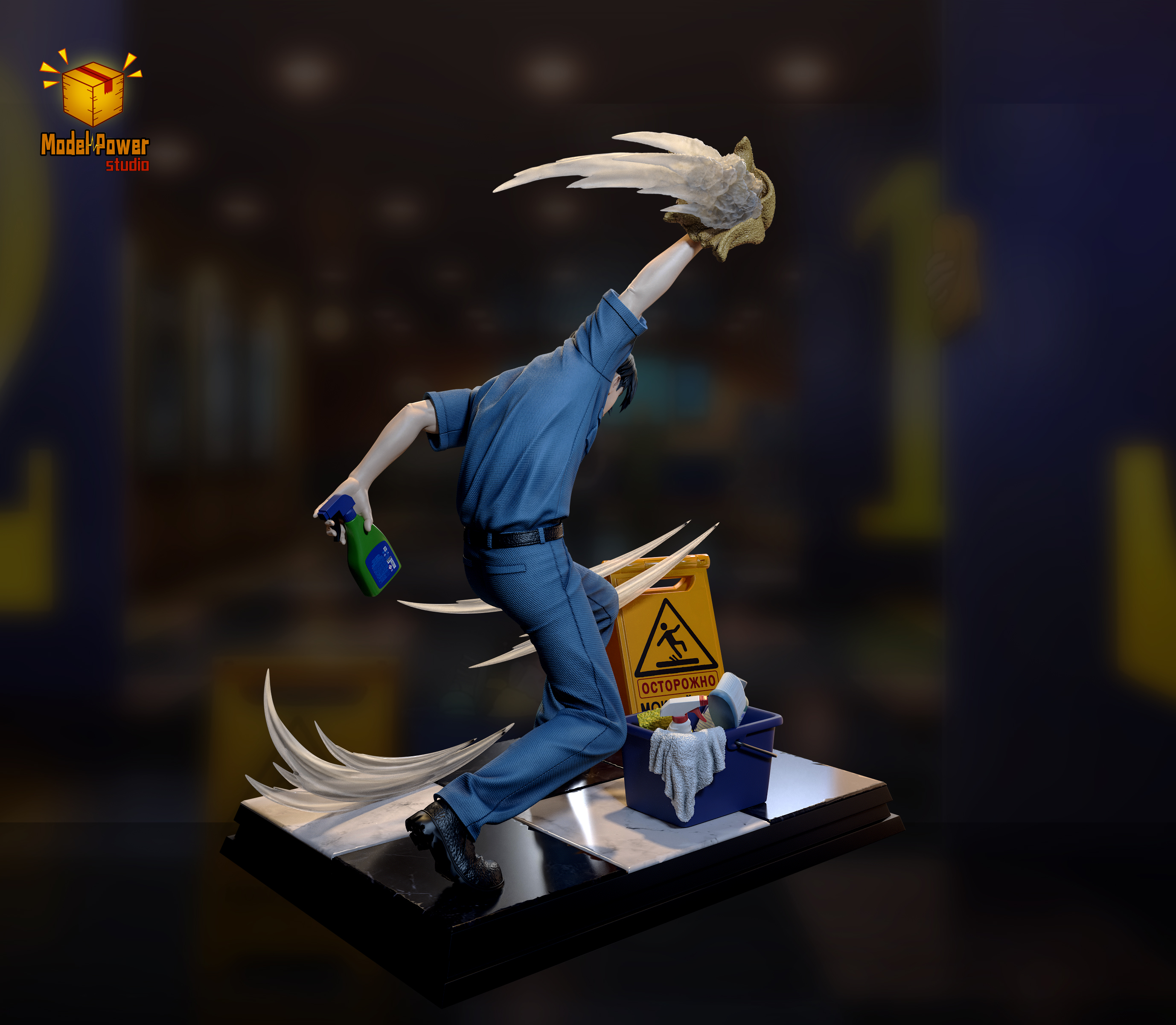 【Pre-sale】002 Cleaner-Model Power Studio