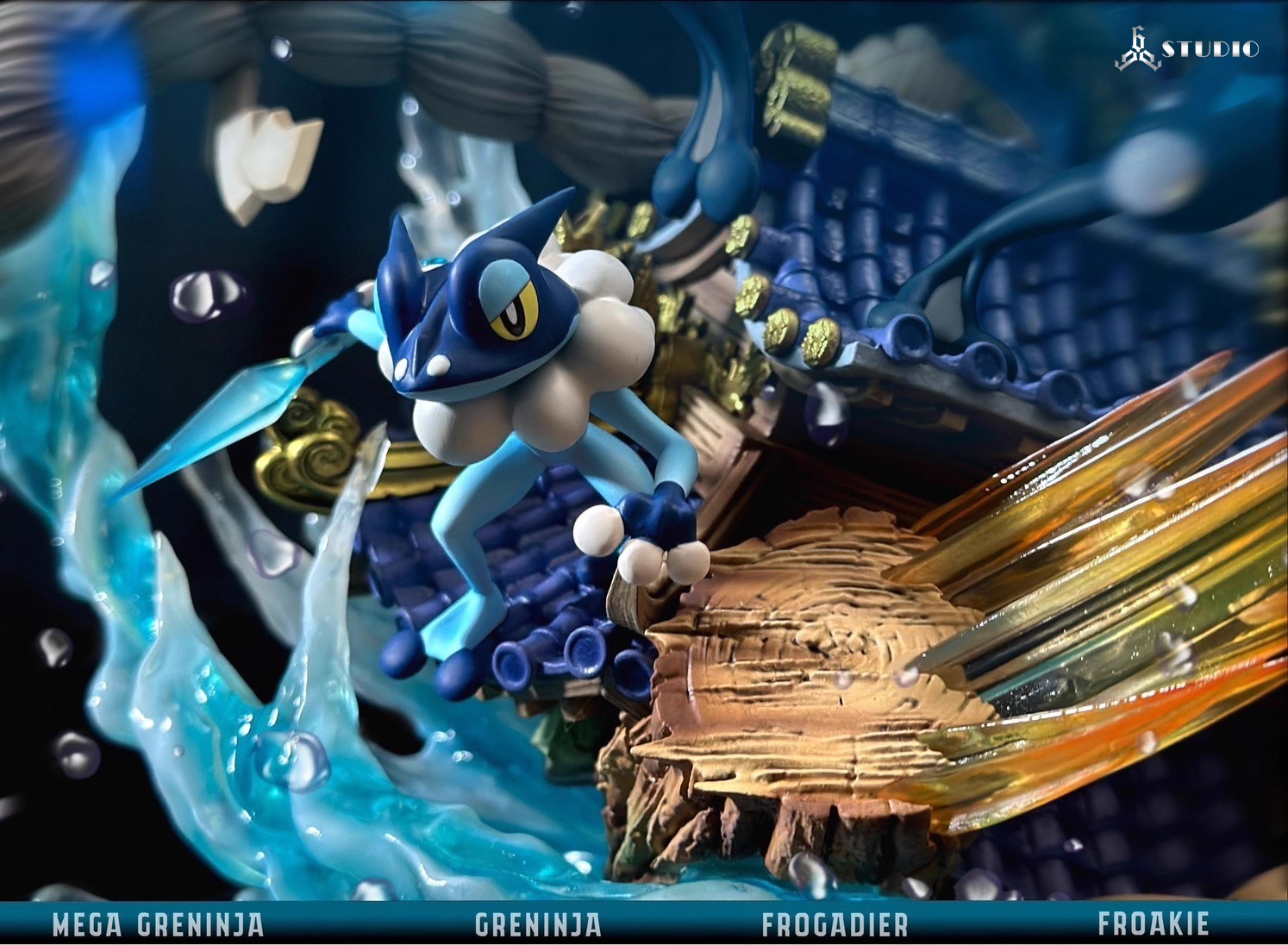 【Pre-sale】Mega Greninja with LED-666 Studio