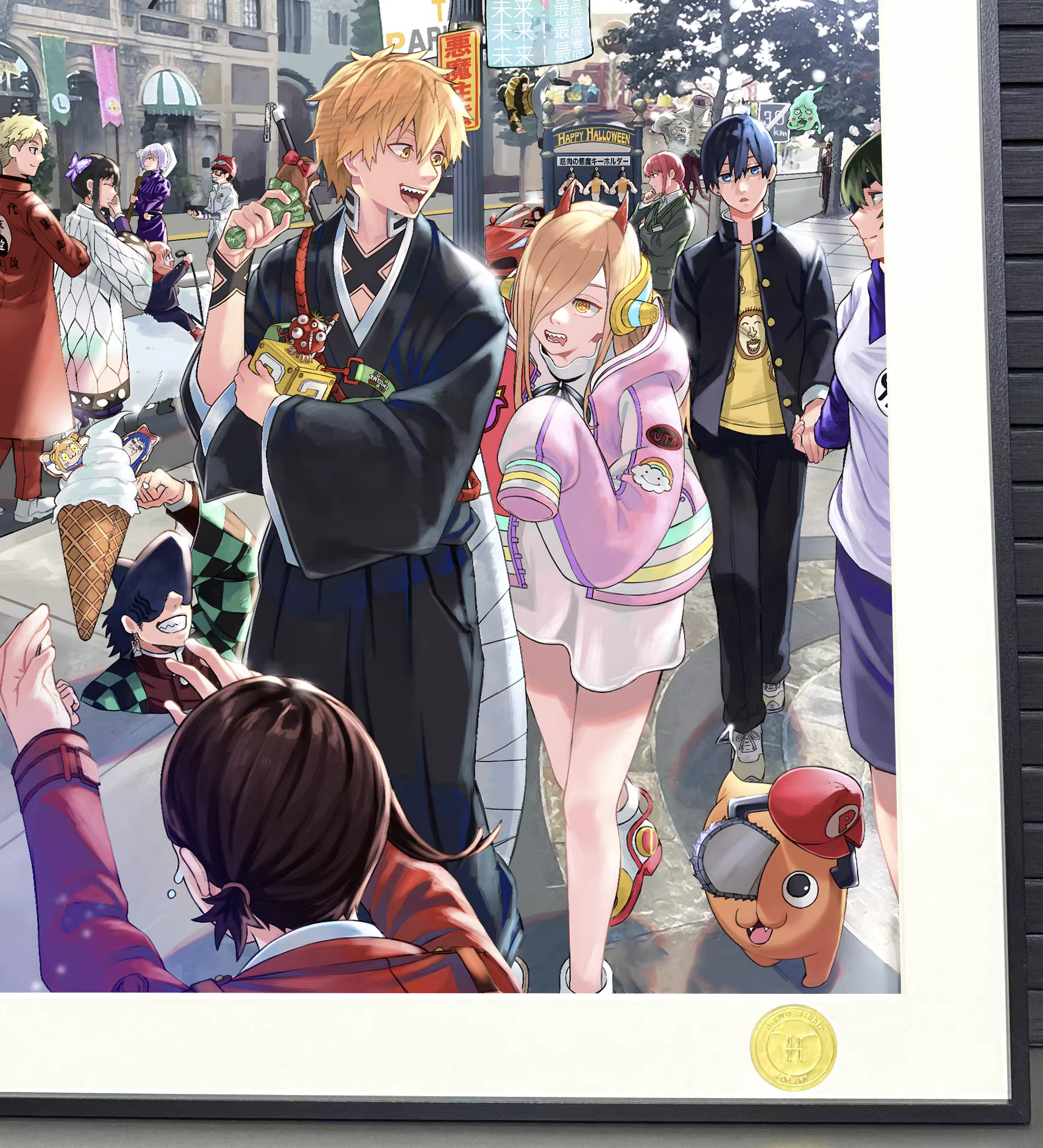 【Pre-sale】Decorative Painting of Cinema Denji and Power-H2 Studio