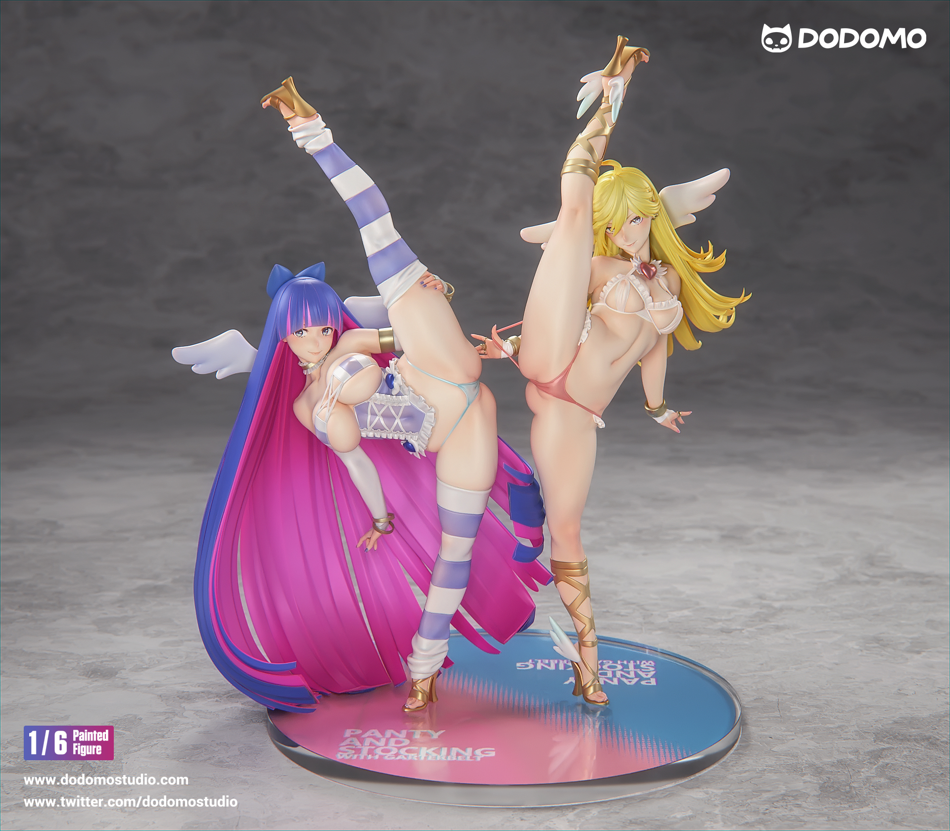 【Pre-sale】1/6 Scale Panty and Stocking-Dodomo Studio