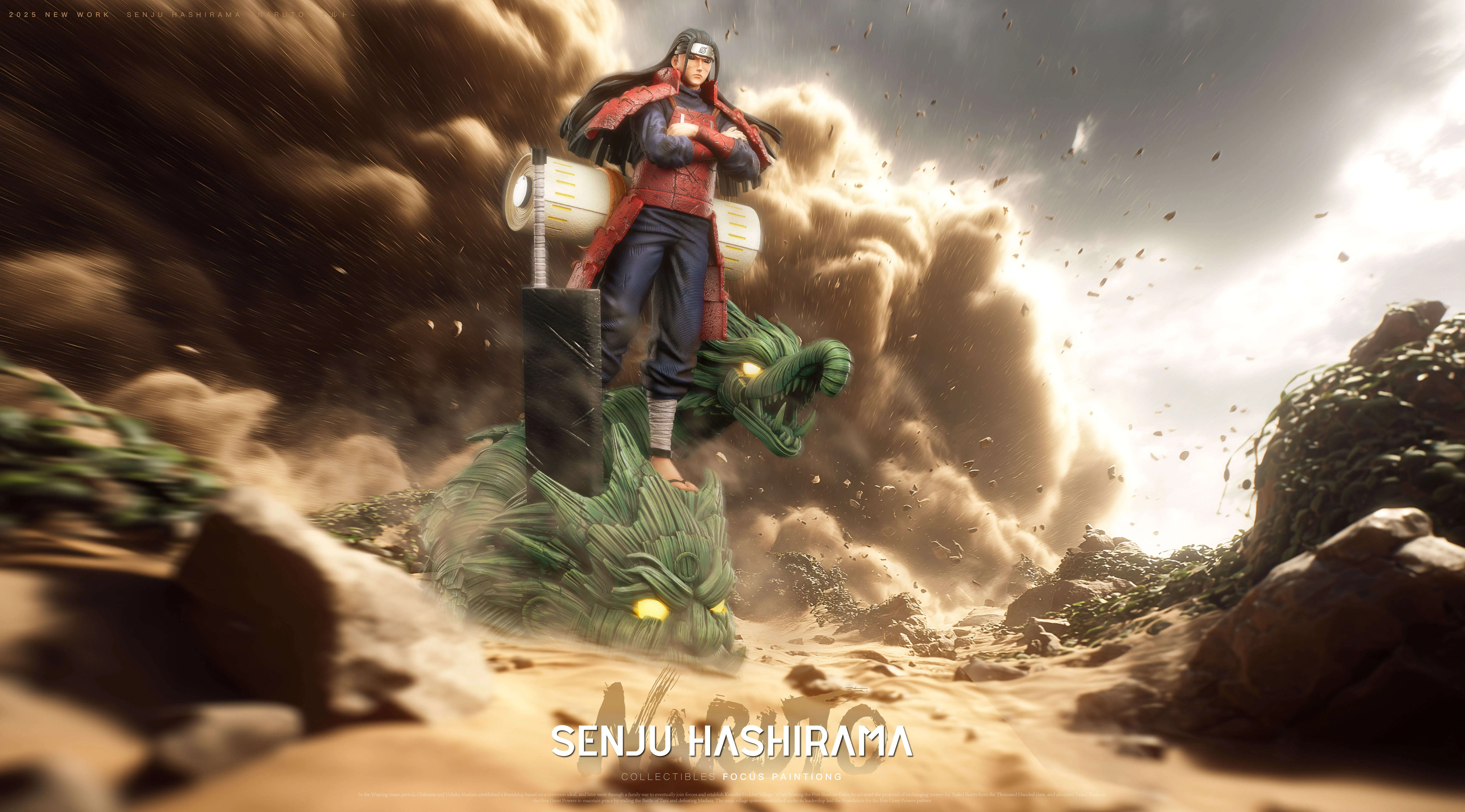 【Pre-sale】1/6 Scale Senju Hashirama-T-Lightron Studio