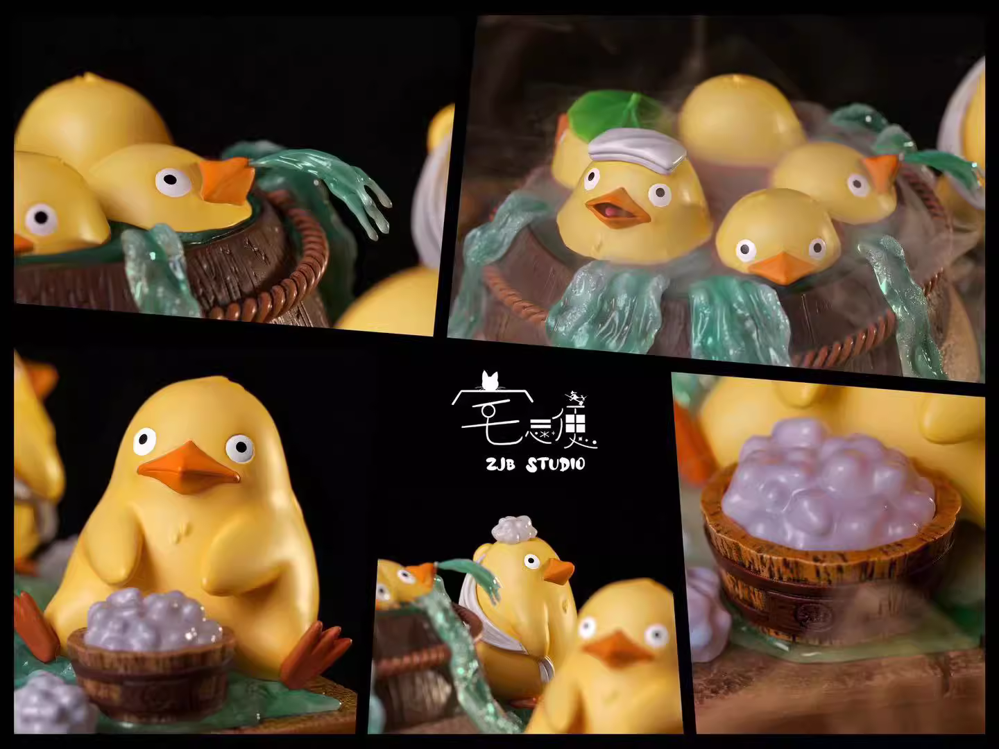【Pre-sale】Little Yellow Duck Bathing-ZJB Studio