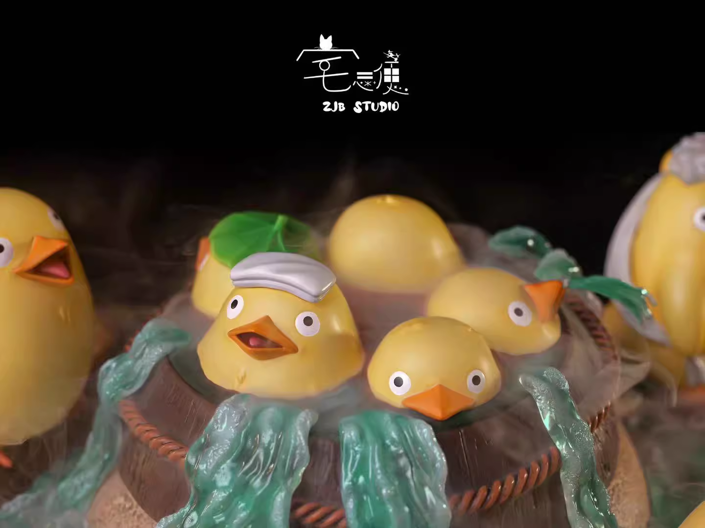 【Pre-sale】Little Yellow Duck Bathing-ZJB Studio