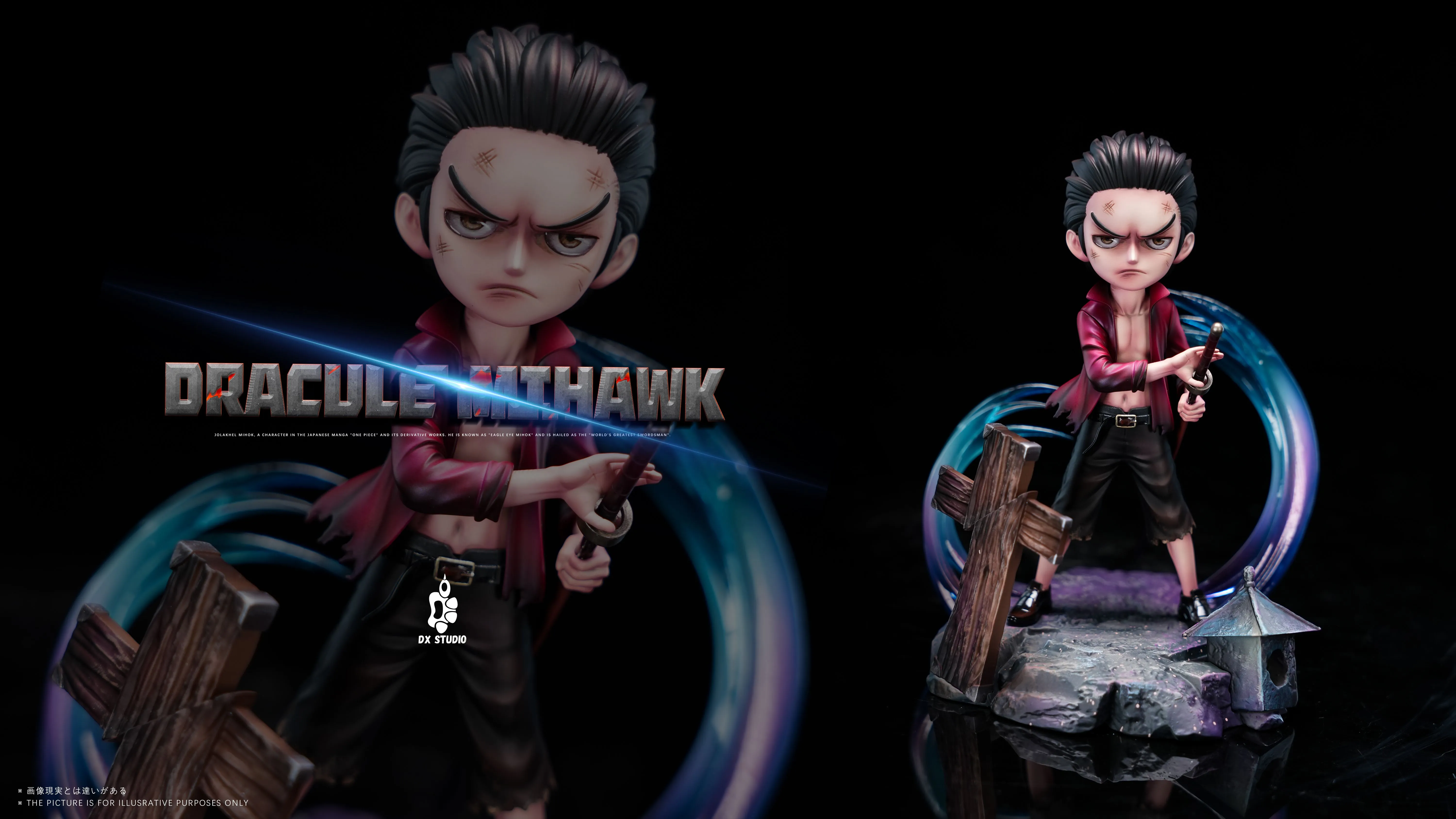 【Pre-sale】003 Donquixote Doflamingo, Dracule Mihawk and Sir Crocodile-DX Studio