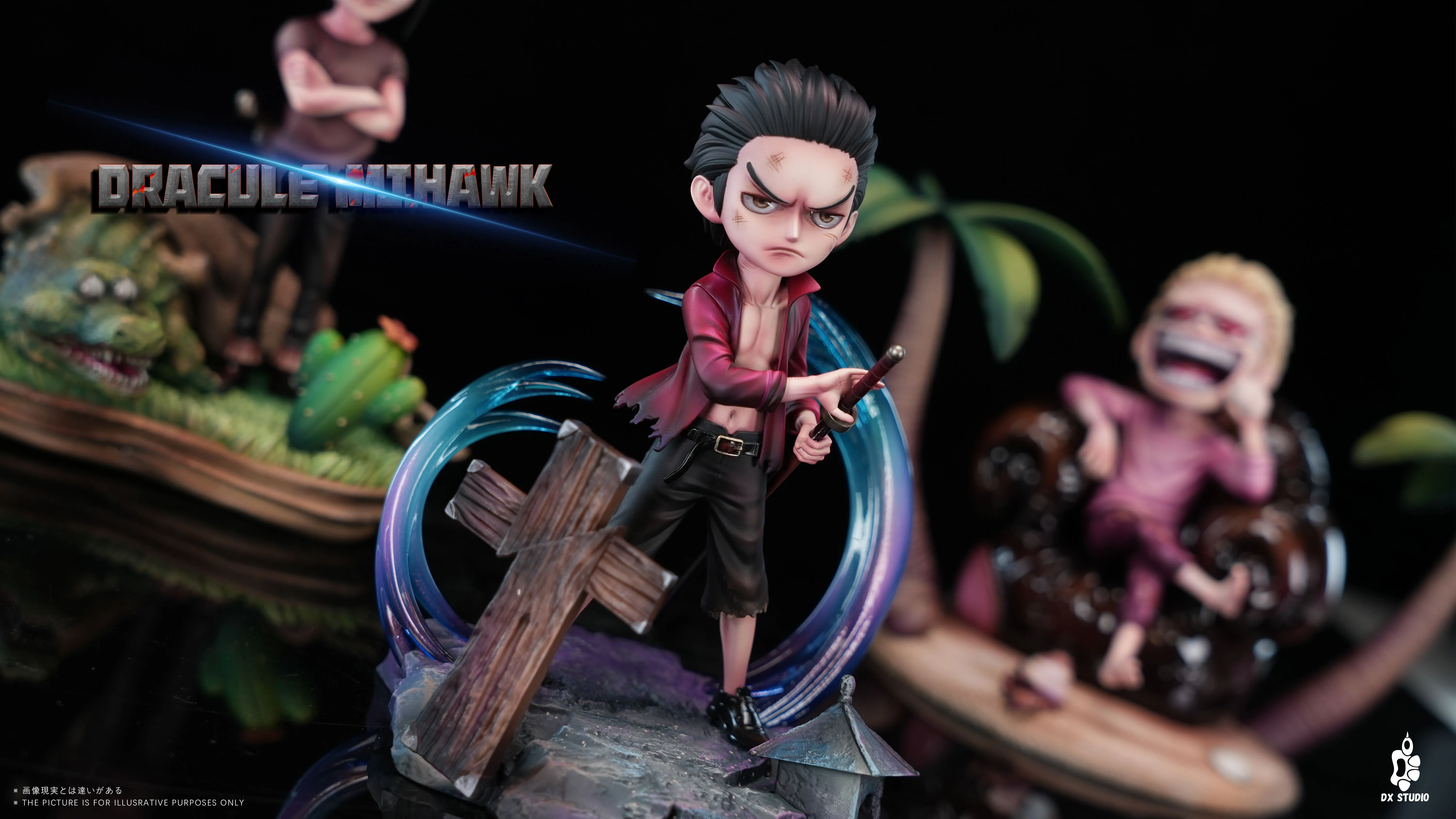 【Pre-sale】003 Donquixote Doflamingo, Dracule Mihawk and Sir Crocodile-DX Studio