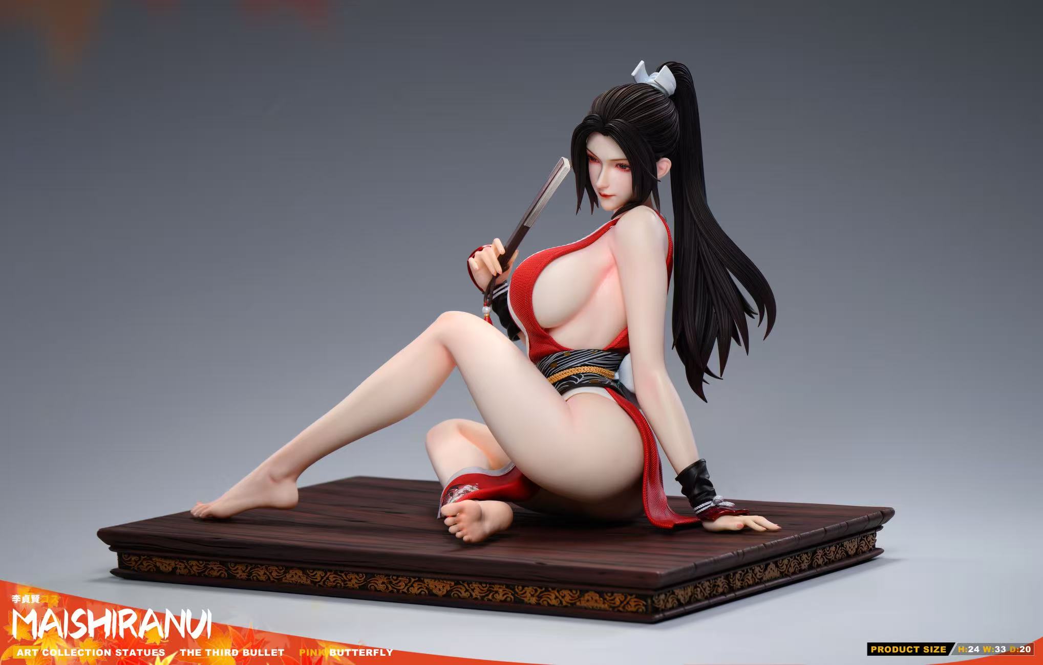 【Pre-sale】1/4 Scale Mai Shiranui-Pink Butterfly Studio
