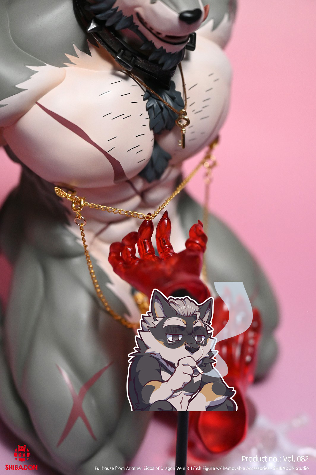 【Pre-sale】1/5 Scale Shiitake Mushroom Wolf-Shibadon Studio