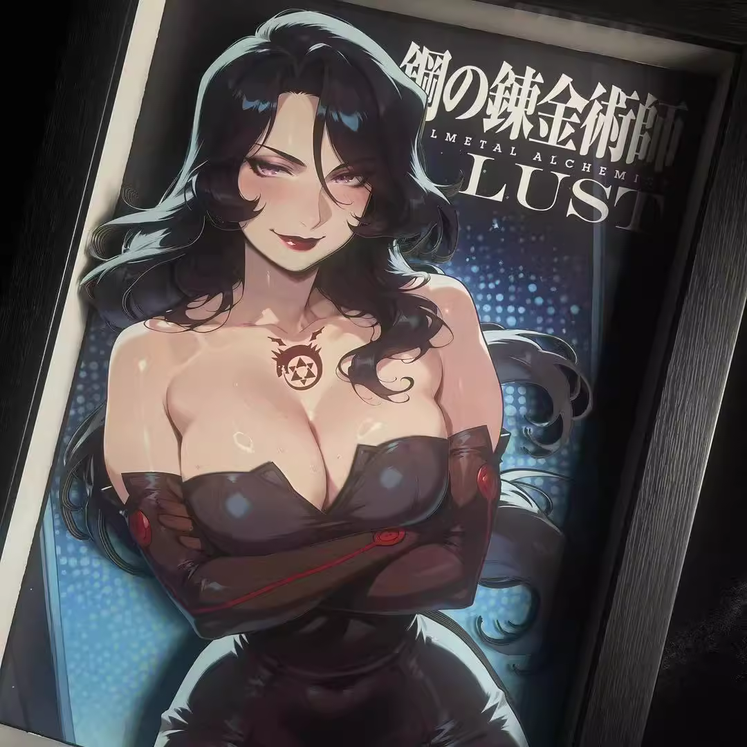 【Pre-sale】Decorative Painting of Lust-Black and White Studio