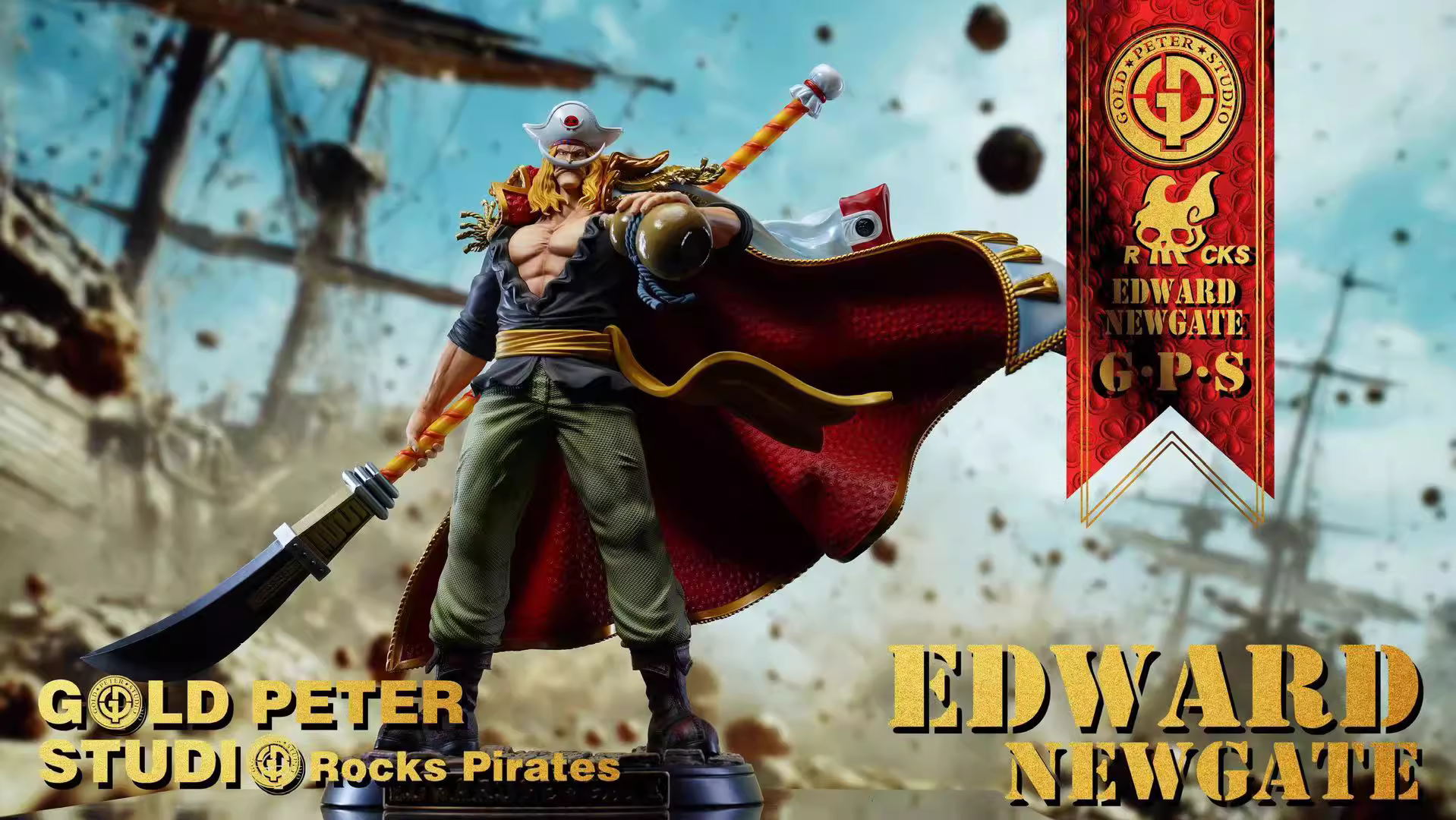 【Pre-sale】1/8 Scale Edward Newgate-GOLD PETER STUDIO