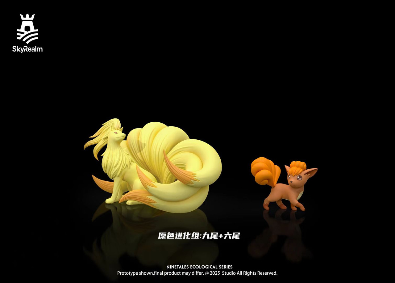 【Pre-sale】1/20 Scale Ninetales and Vulpix-SkyRealm Studio