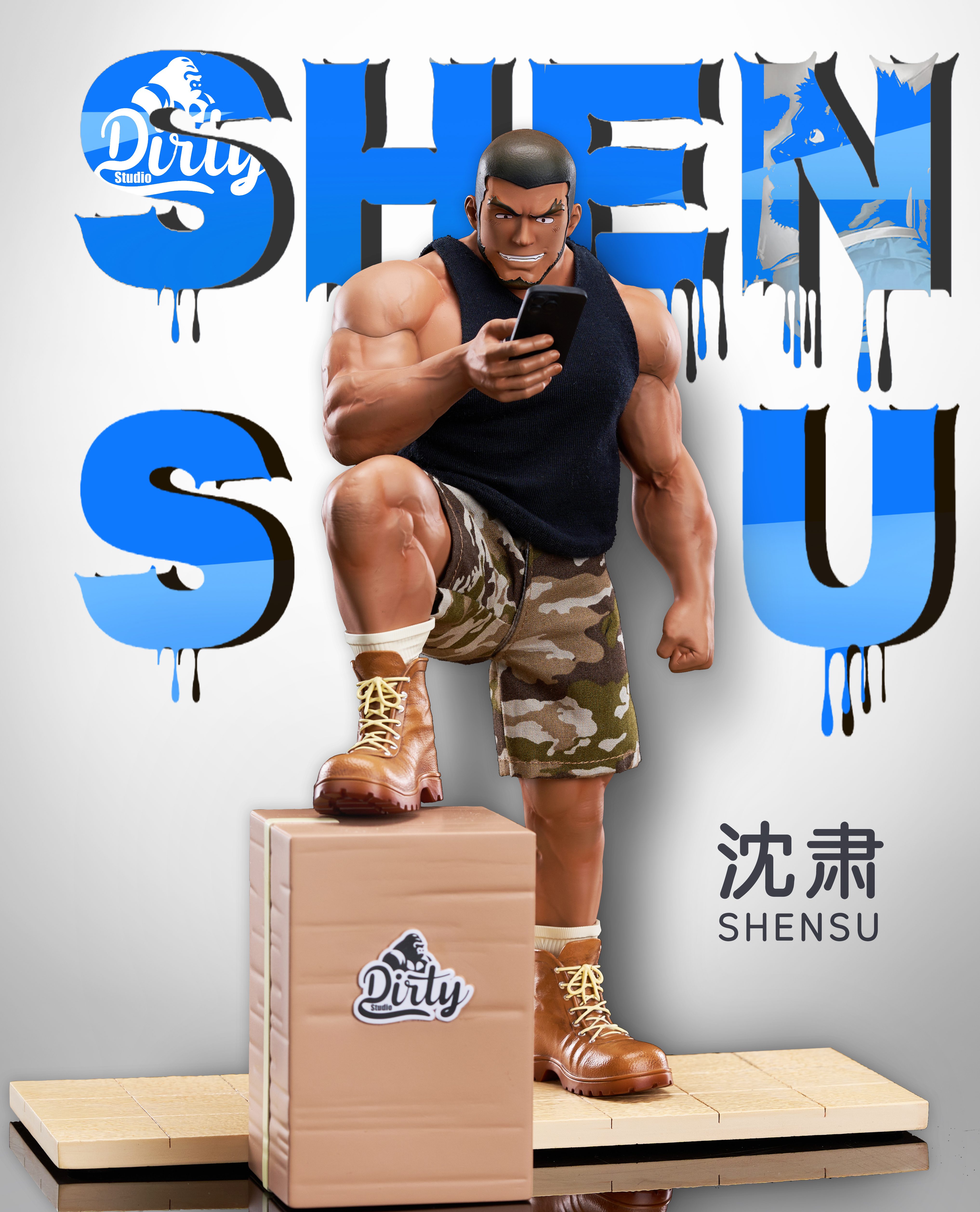 【Pre-sale】1/6 Scale Shen Su-Dirty Studio