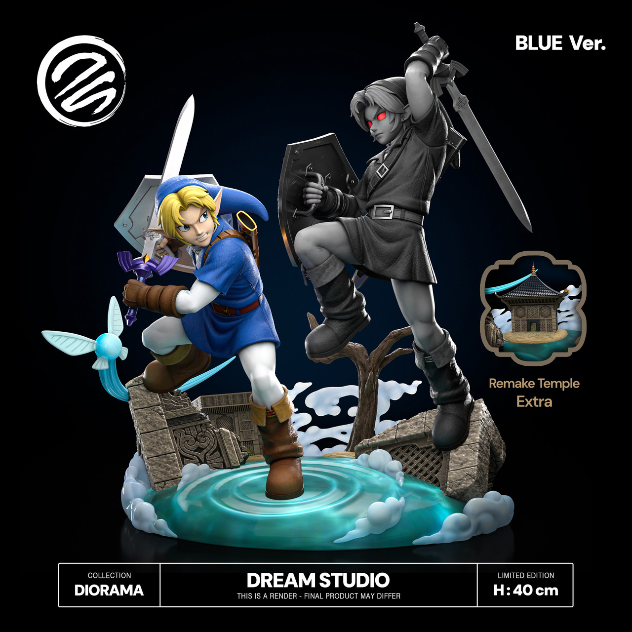 【Pre-sale】1/6 and 1/4 Scale Link VS Dark Link-Dream Studio
