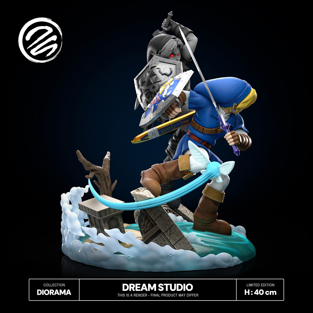【Pre-sale】1/6 and 1/4 Scale Link VS Dark Link-Dream Studio