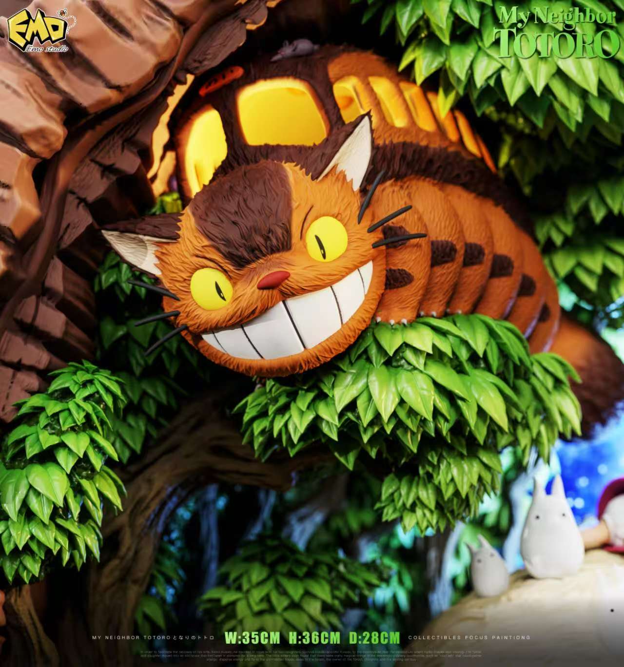 【Pre-sale】001 Midsummer Night's Dream Totoro with LED-EMD Studio