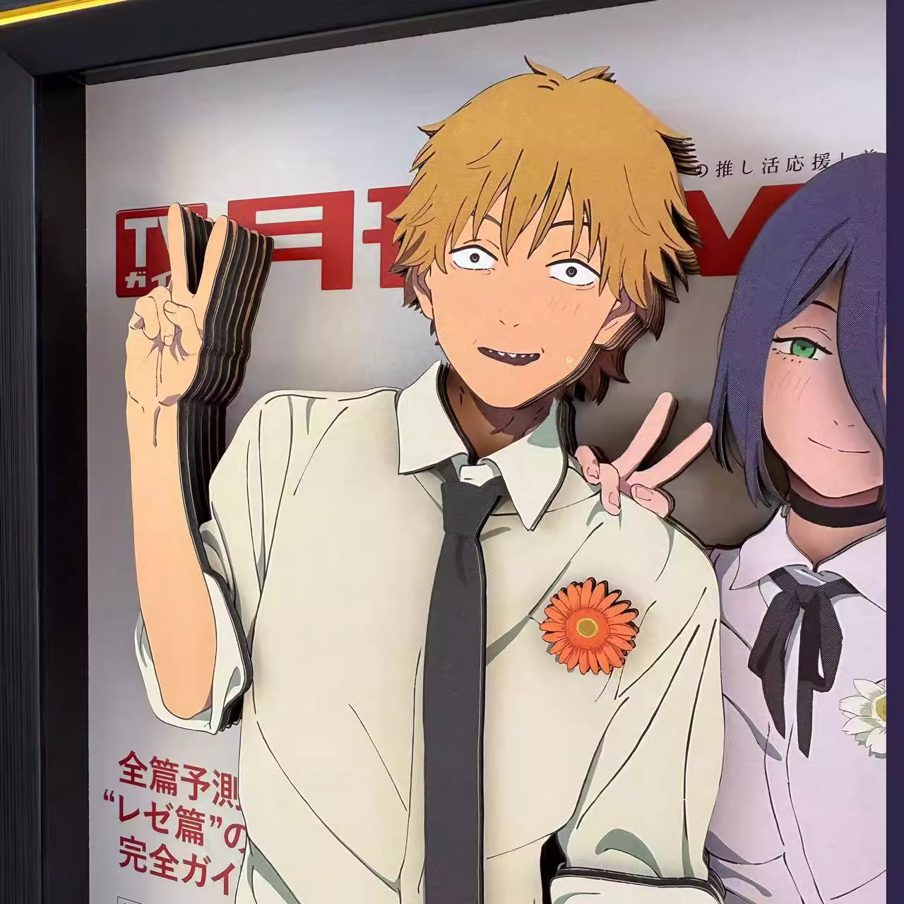 【In stock】Decorative Painting of Reze and Denji-Aotu Panda Studio