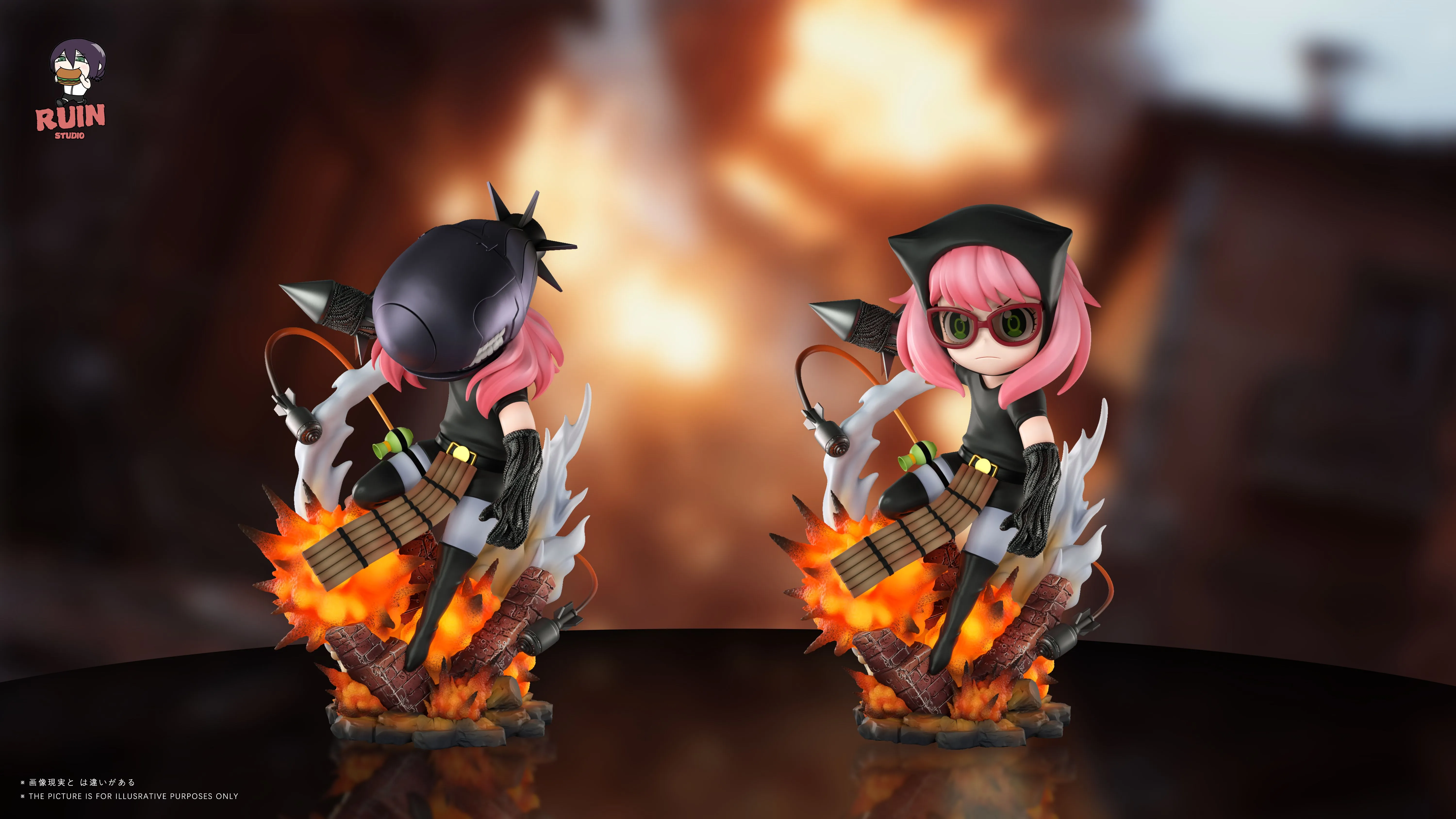 【Pre-sale】002 Anya Forger COS Bomb Reze-RUIN Studio