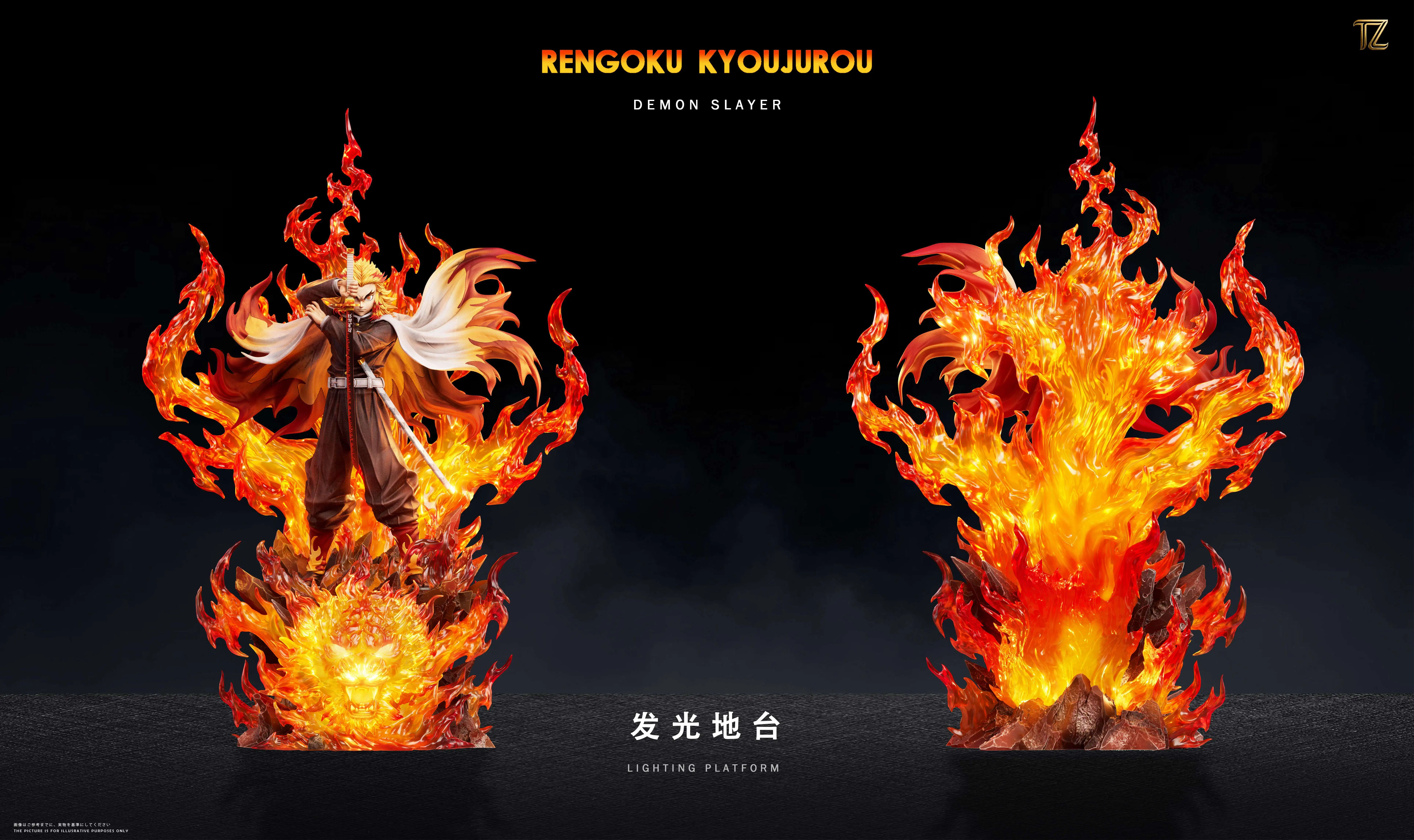 【Pre-sale】Rengoku Kyoujurou with LED-TZ Studio