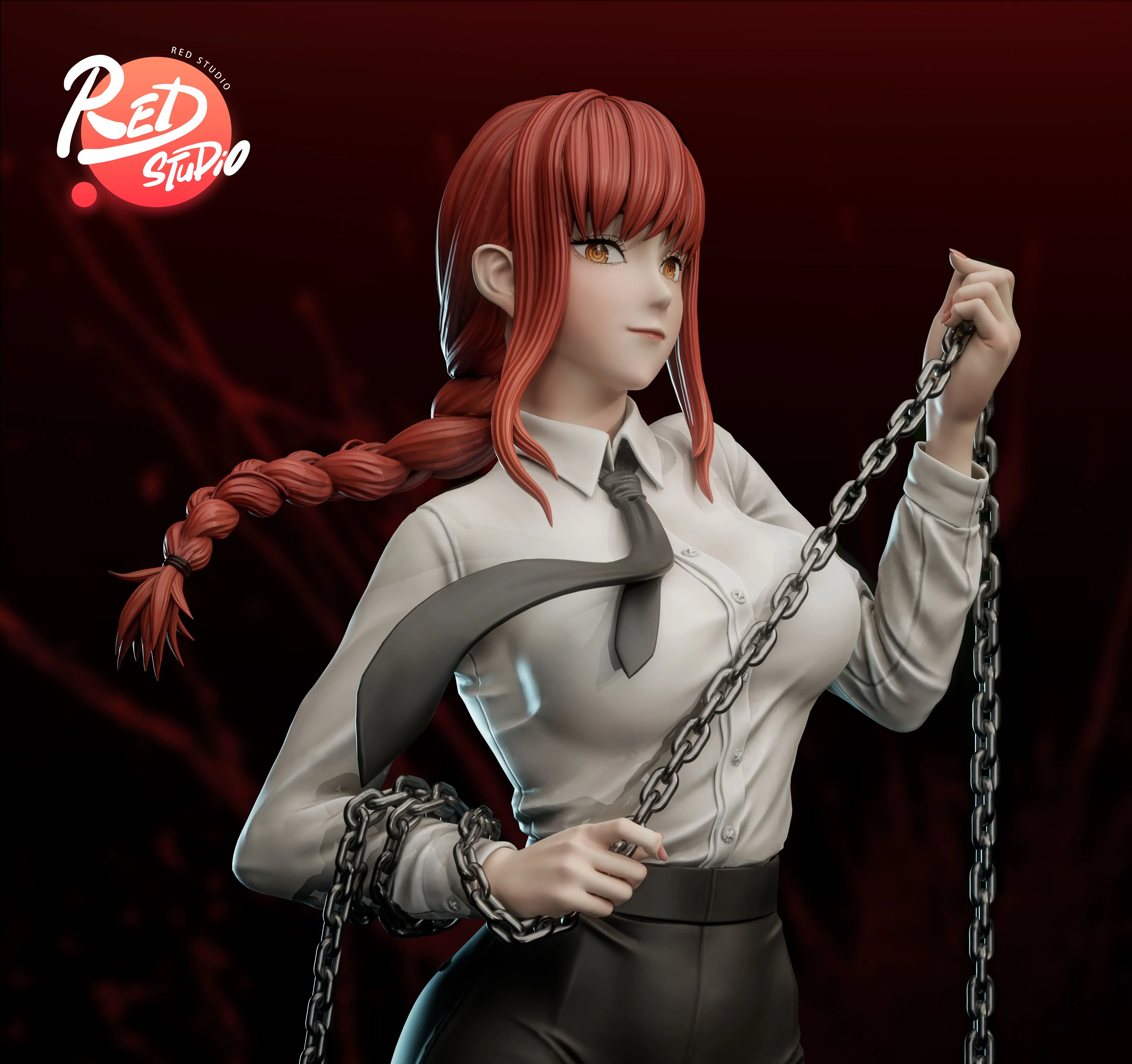 【Pre-sale】1/6 and 1/4 Scale Oversea Version Makima-Red Studio