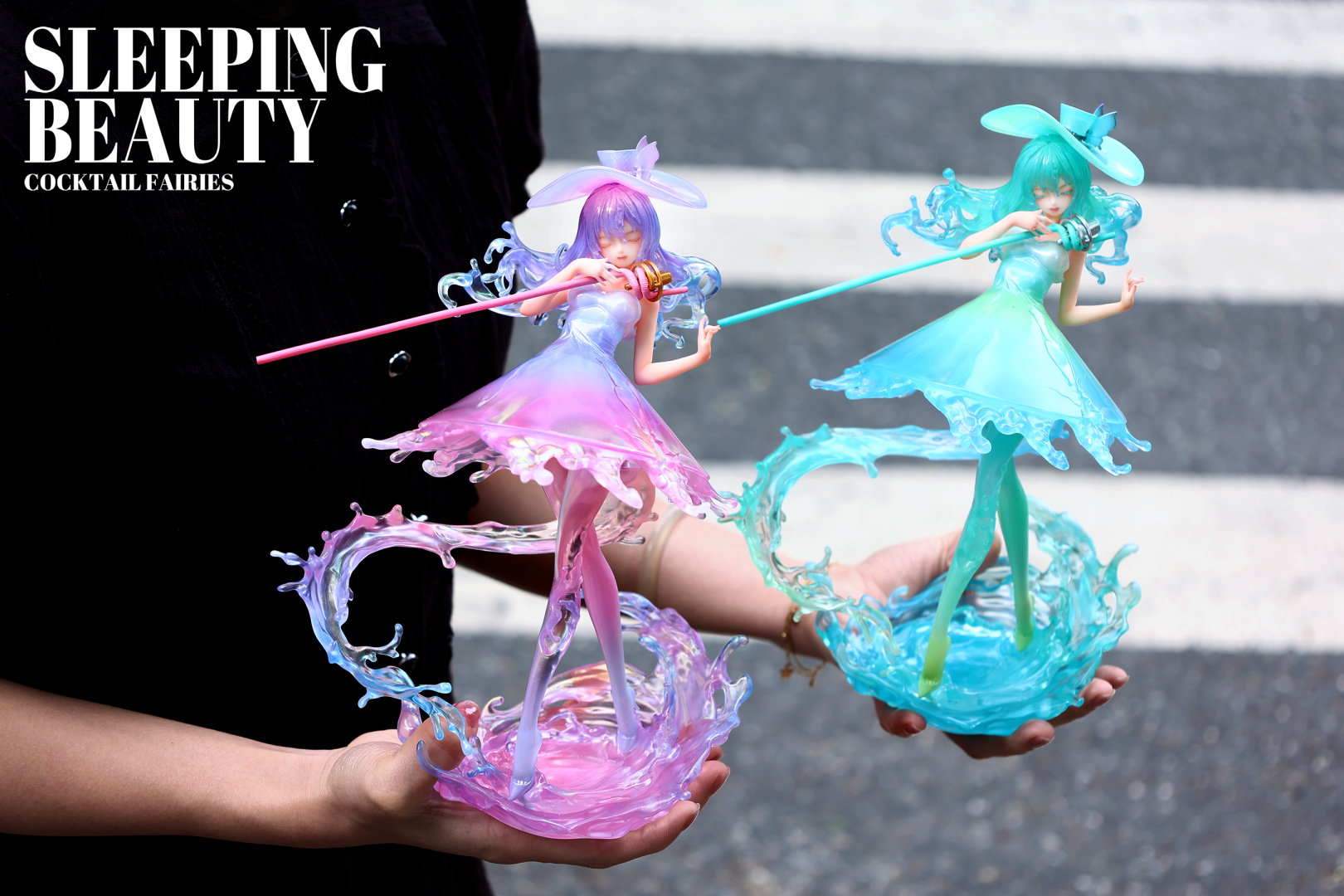【Pre-sale】Sleeping Beauty-Cocktail Fairies-Blue Margatita and Pink Lady-WeArtDoing Studio