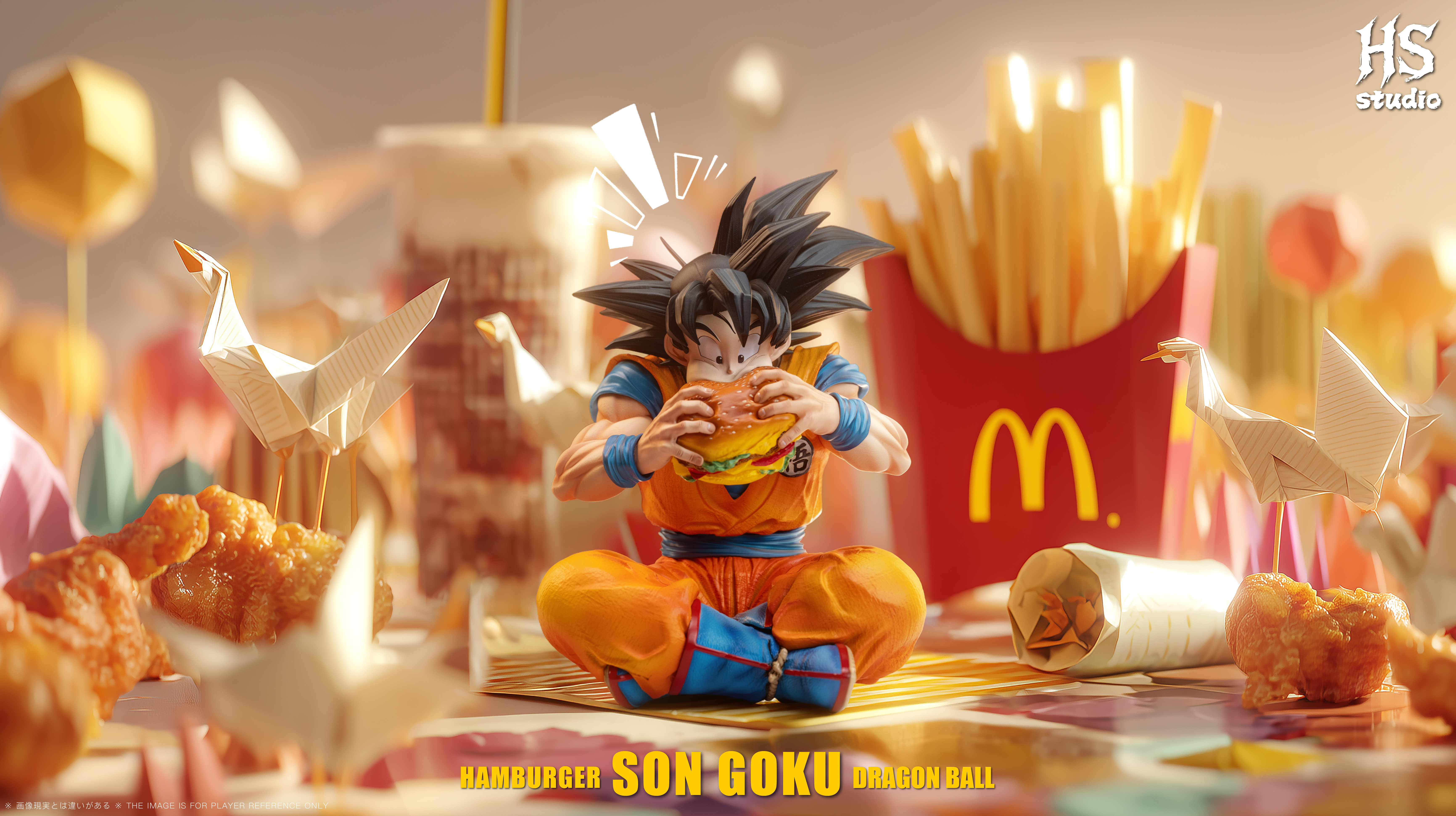 【Pre-sale】Hamburger Eating Son Goku-HS Studio