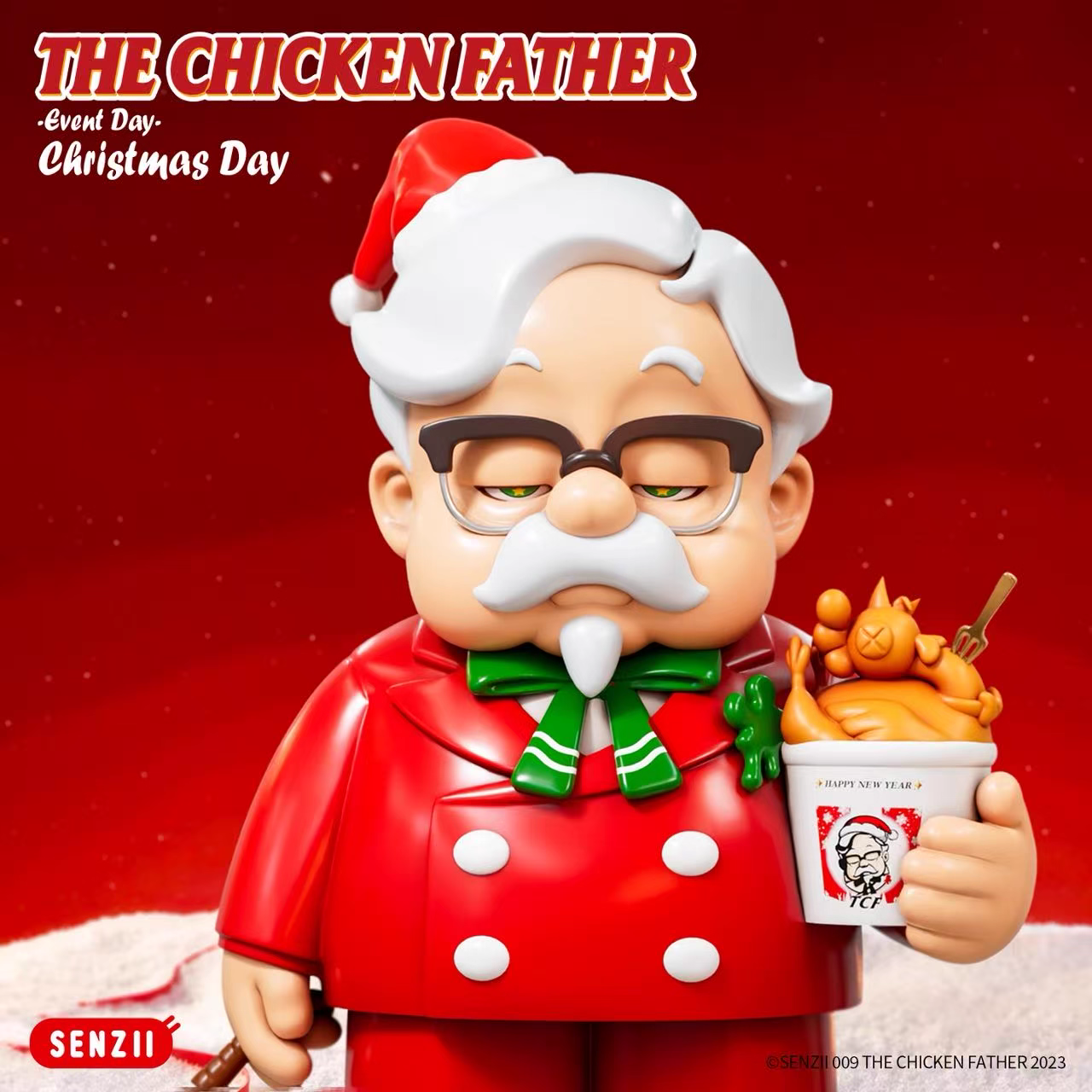 【Pre-sale】Christmas Fried Chicken Father-SENZII STUDIO