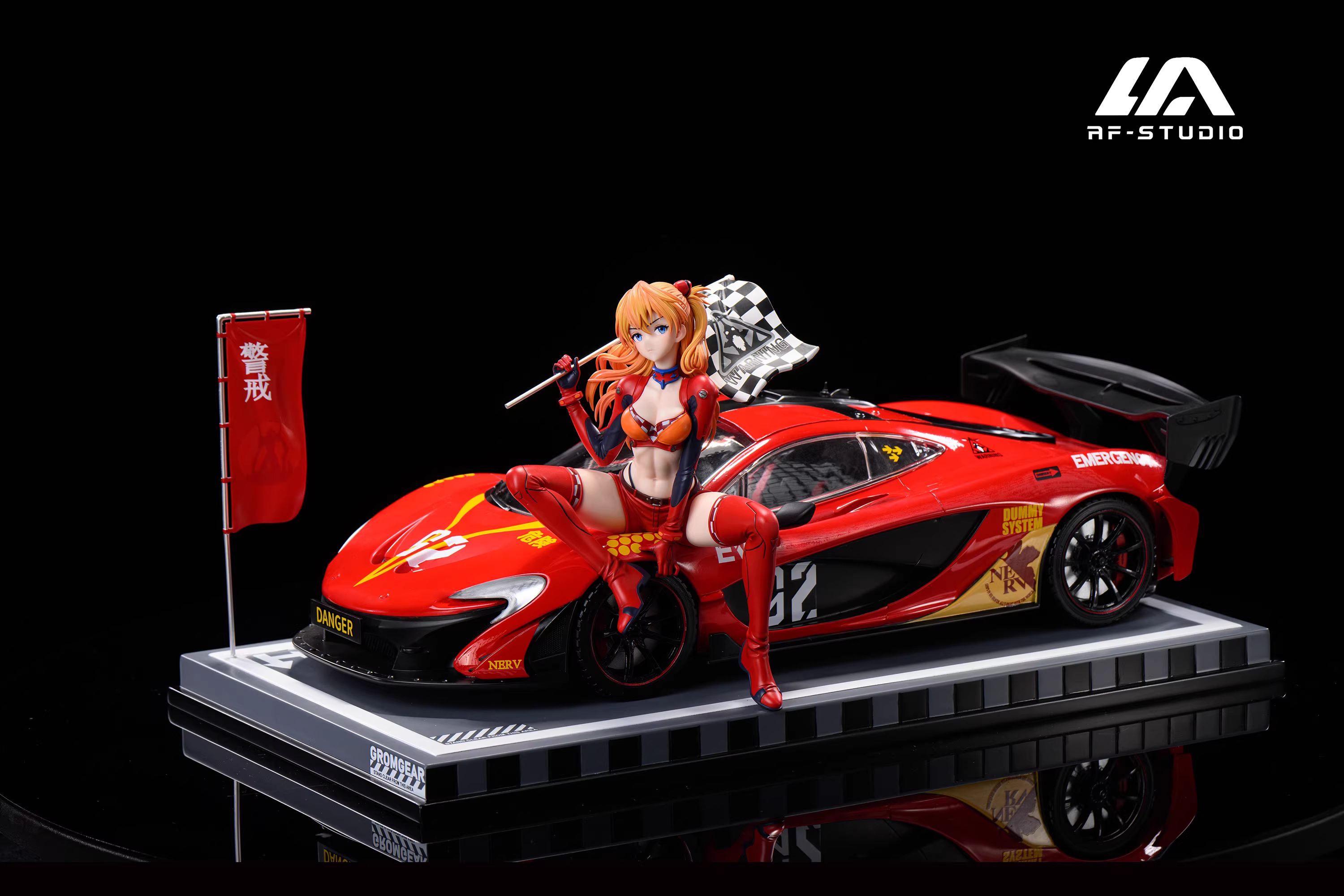 【Pre-sale】1/6 Scale Asuka with McLaren Sports Car-AF Studio