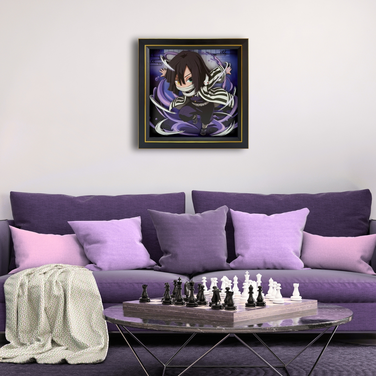 【In stock】Decorative Painting of Iguro Obanai-Aotu Panda Studio