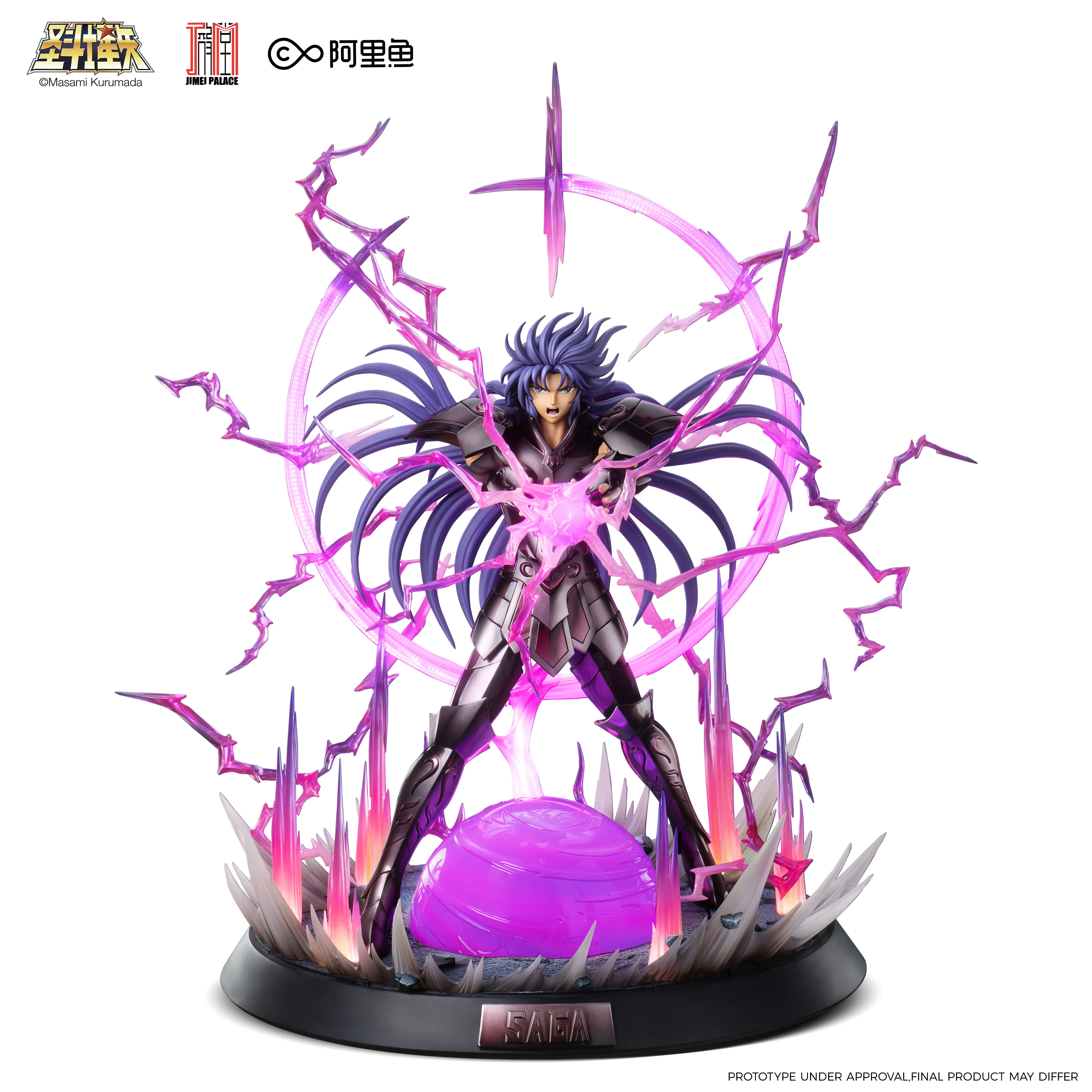 【Pre-sale】1/6 Scale Gemini Saga with LED Licensed-JM Palace Studio