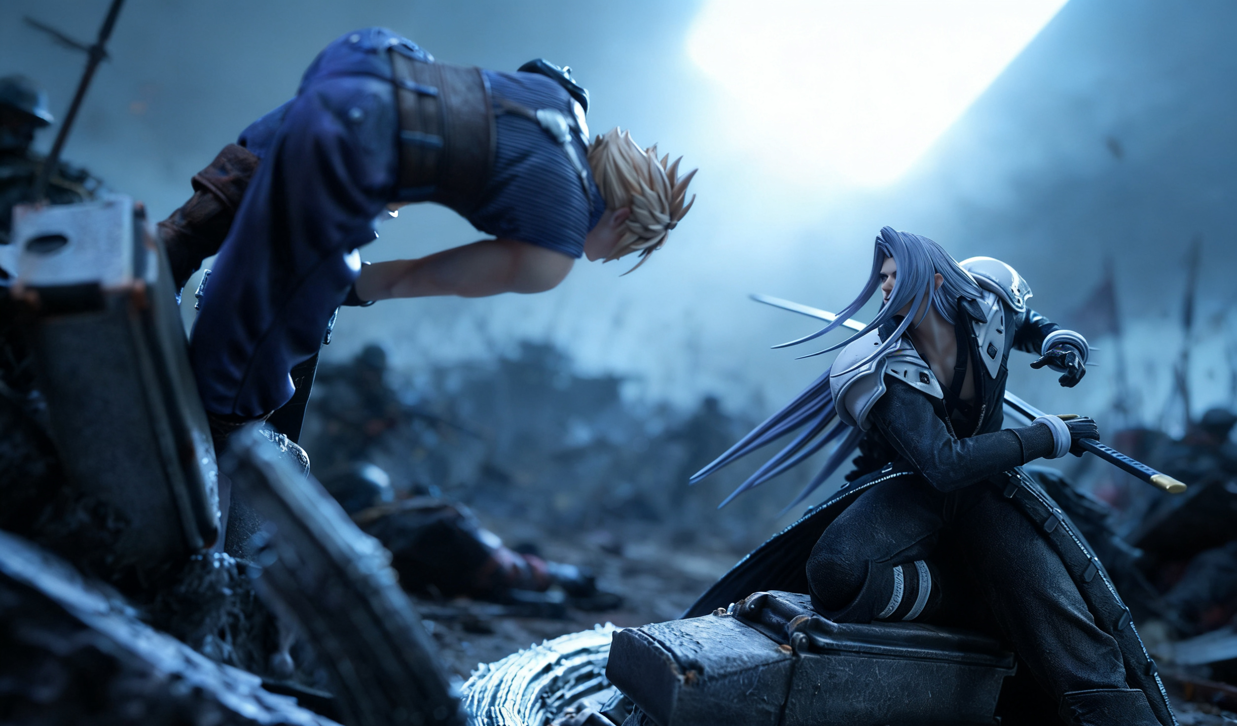 【Pre-sale】1/6 Scale Cloud vs Sephiroth-THE ONES Studio