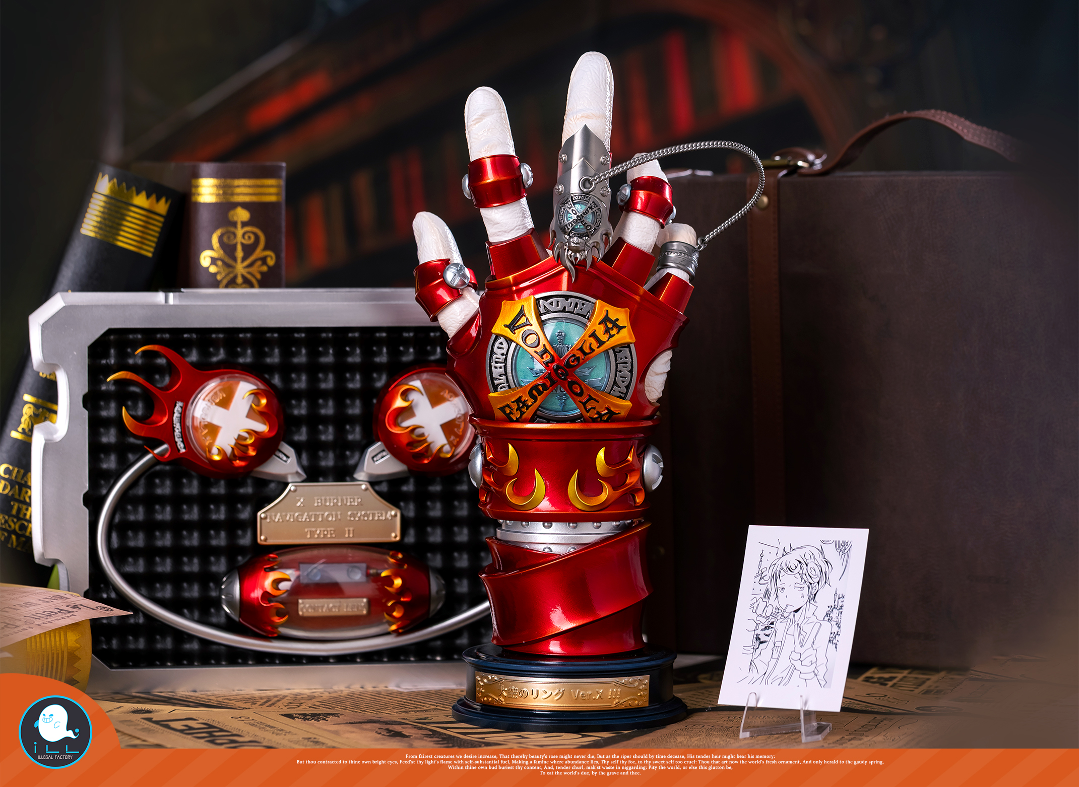 【Pre-sale】018 X Gloves 4.0-ILLegal FACTORY Studio