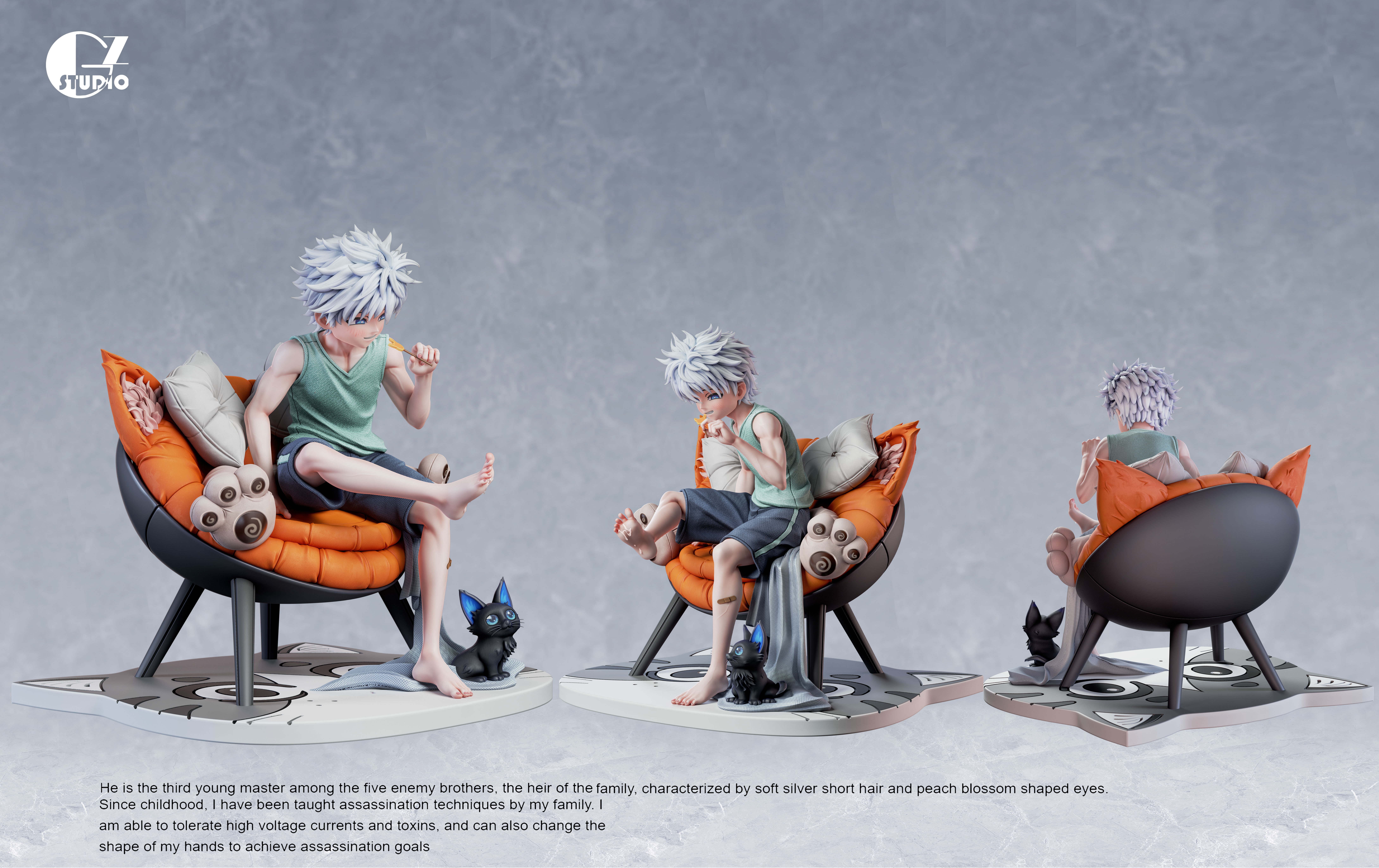 【Pre-sale】1/6 Scale Killua Zoldyck-GZ Studio