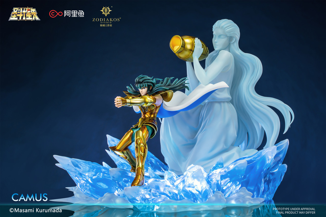 【Pre-sale】1/6 Scale Aquarius Gold Saint Camus with LED Licensed-Zodiakos Studio