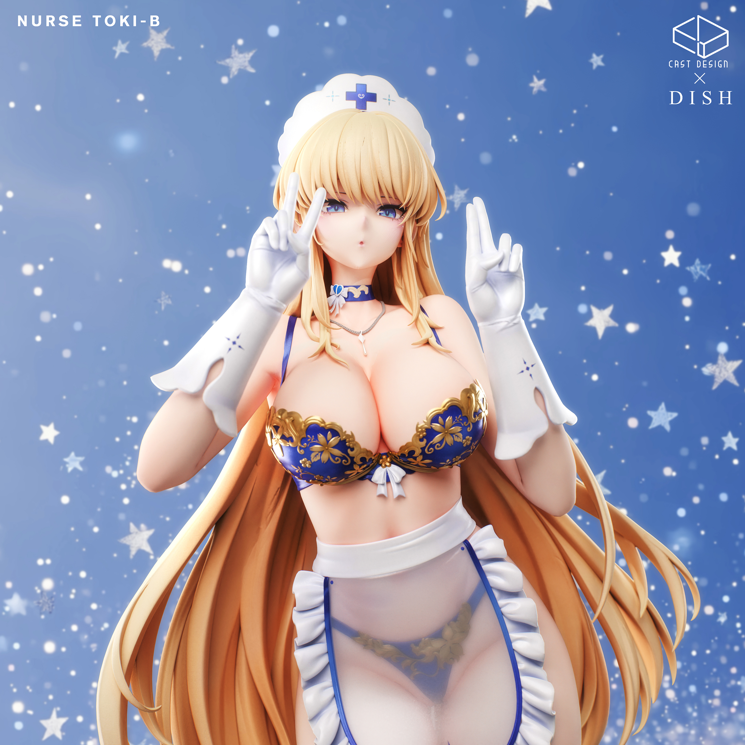 【Pre-sale】1/4 Scale No.8 Nurse TOKI-B-Cast Design Studio X Dish