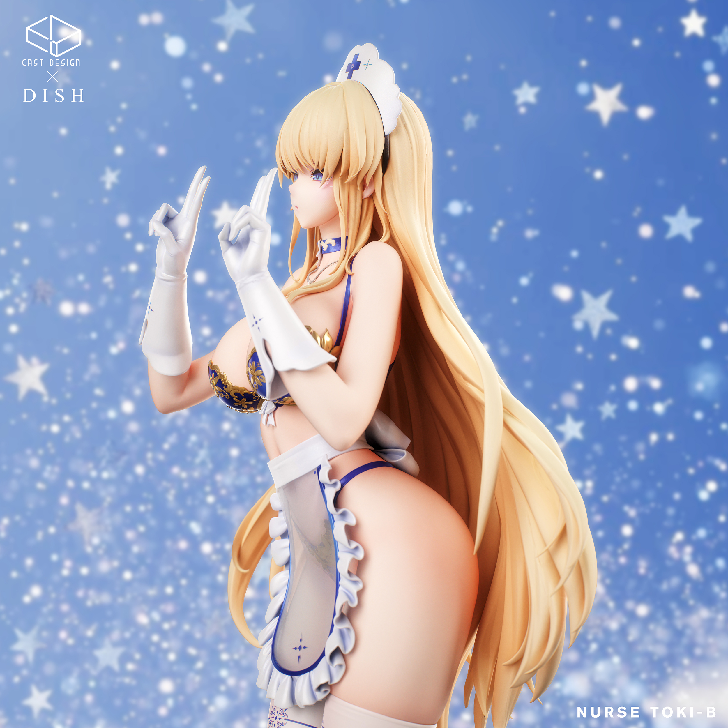 【Pre-sale】1/4 Scale No.8 Nurse TOKI-B-Cast Design Studio X Dish