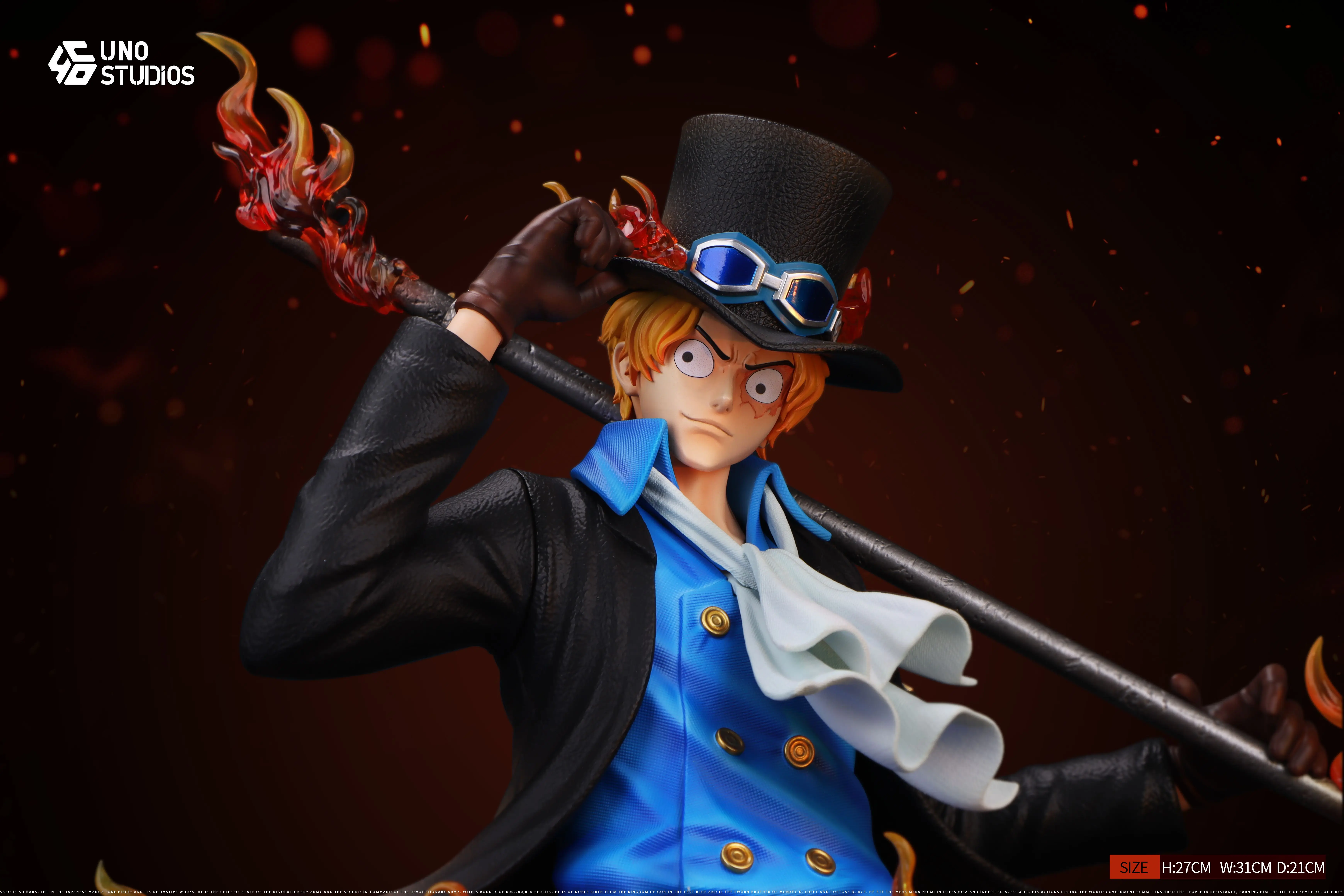 【Pre-sale】1/4 Scale Bust of Sabo-UNO Studio