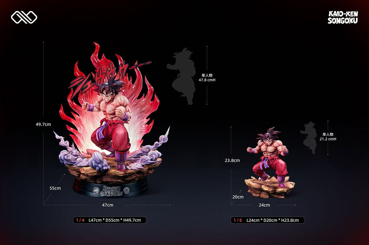 【Pre-sale】1/6 and 1/4 Scale Kaioken Son Goku-Infinite Studio