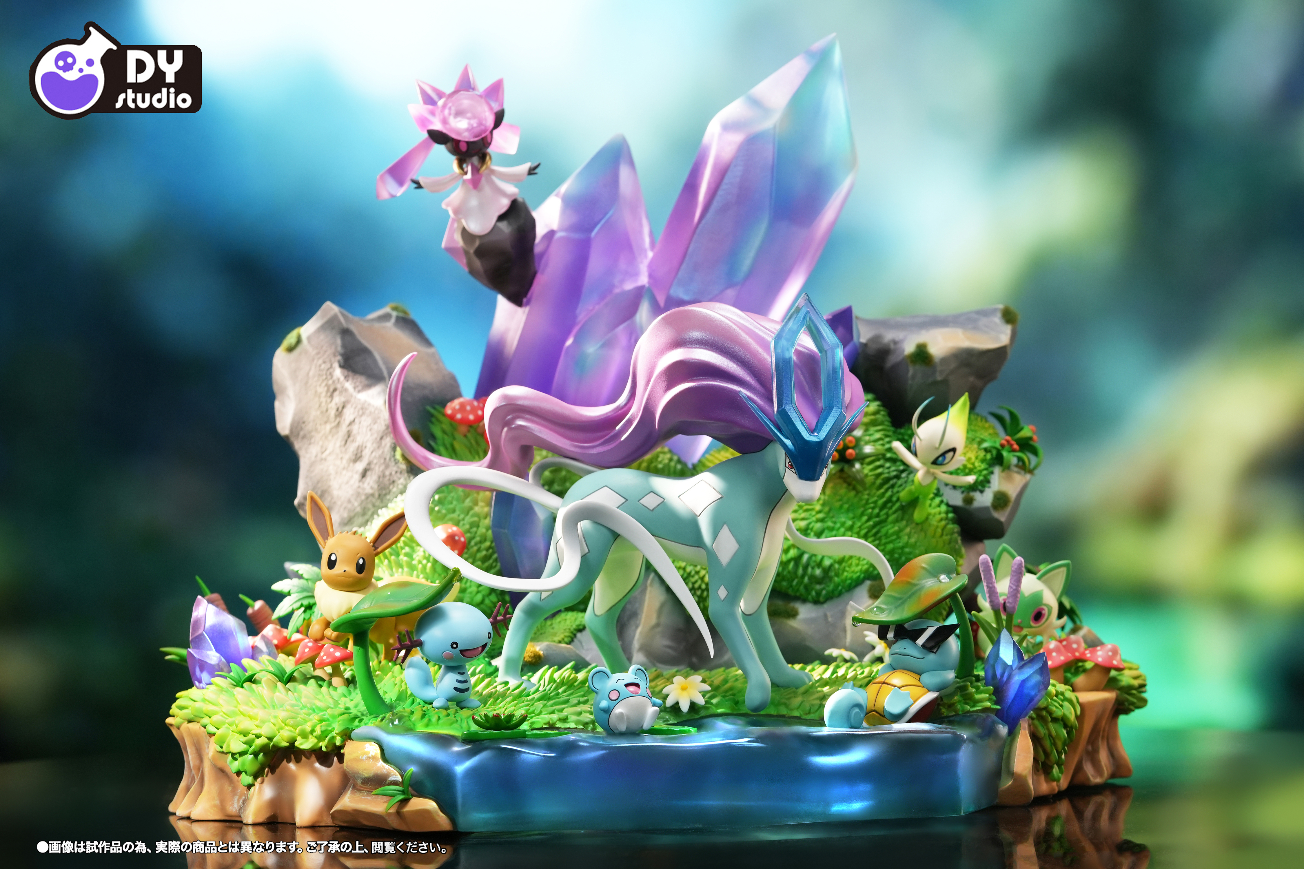 【Pre-sale】1/6 Scale Suicune and Pokémon in the Afternoon Sun-DY Studio