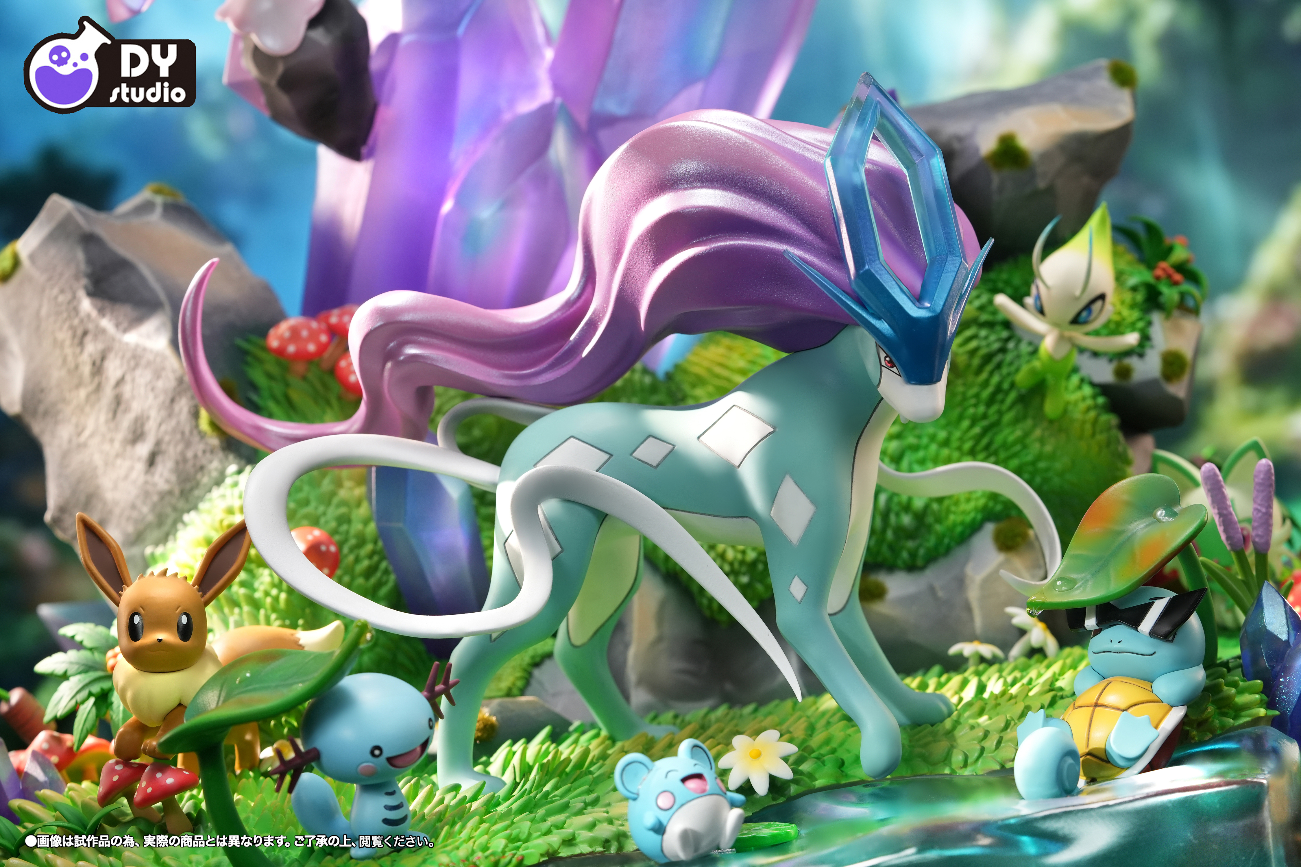 【Pre-sale】1/6 Scale Suicune and Pokémon in the Afternoon Sun-DY Studio