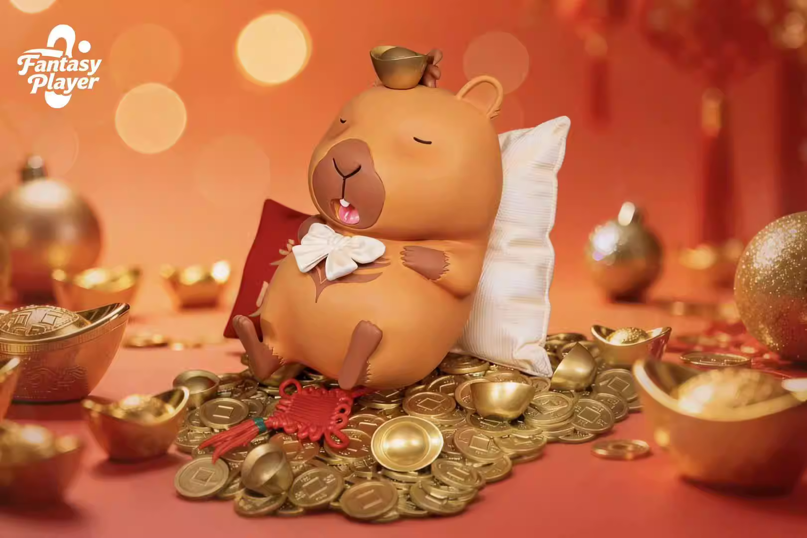 【Pre-sale】Wealth Attraction Capybara-Fantasy Player Studio